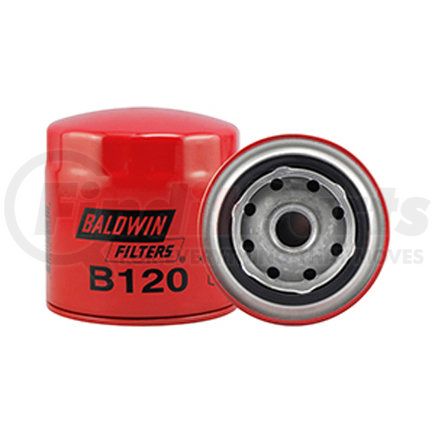 B120 by BALDWIN - Engine Oil Filter - Full-Flow Lube Spin-On used for Nissan Automotive, Engines