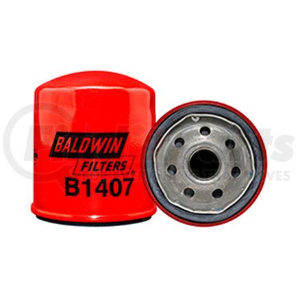 B1407 by BALDWIN - Engine Oil Filter - Lube Spin-On used for Ford, Gehl, Snorkel Equipment