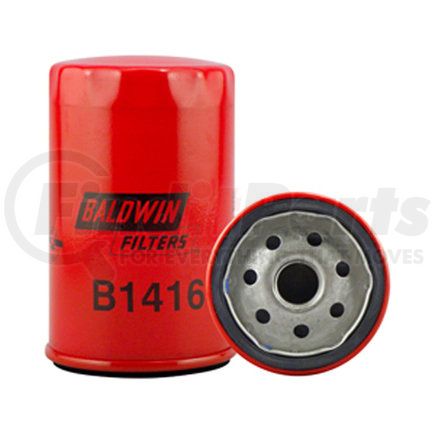 B1416 by BALDWIN - Engine Oil Filter - Lube Spin-On used for Ford, Mazda Automotive