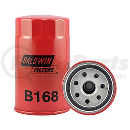 B168 by BALDWIN - Engine Oil Filter - used for Takeuchi Equipment, Yanmar Engines