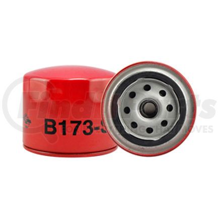 B173-S by BALDWIN - Engine Oil Filter - Full-Flow Lube Spin-On used for Various Applications