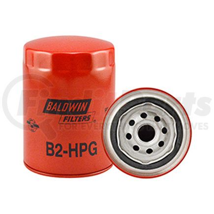 B2-HPG by BALDWIN - Engine Oil Filter - High Performance Full-Flow Spin-On used for Various Applications