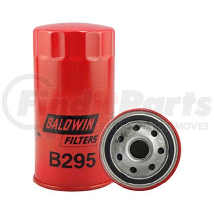 B295 by BALDWIN - Engine Oil Filter - Full-Flow Lube Spin-On used for Various Applications