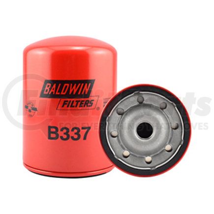 B337 by BALDWIN - Engine Oil Filter - used for Isuzu Engines, Link-Belt Equipment