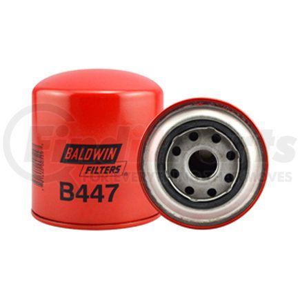 B447 by BALDWIN - Engine Oil Filter - Full-Flow Lube Spin-On used for Volvo Marine Engines