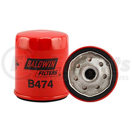 B474 by BALDWIN - Engine Oil Filter - Full-Flow Lube Spin-on