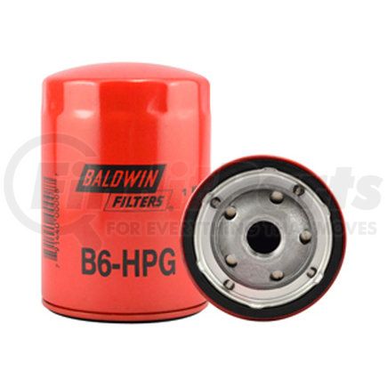 B6-HPG by BALDWIN - Engine Oil Filter - used for Chevrolet, Gm Automotive, Light-Duty Trucks, Vans