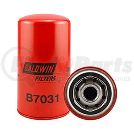 B7031 by BALDWIN - Engine Oil Filter - Full-Flow Lube Spin-On used for Various Applications