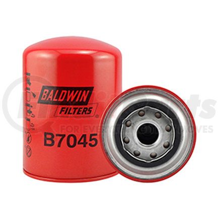 B7045 by BALDWIN - Engine Oil Filter - Lube Spin-On used for Various Applications