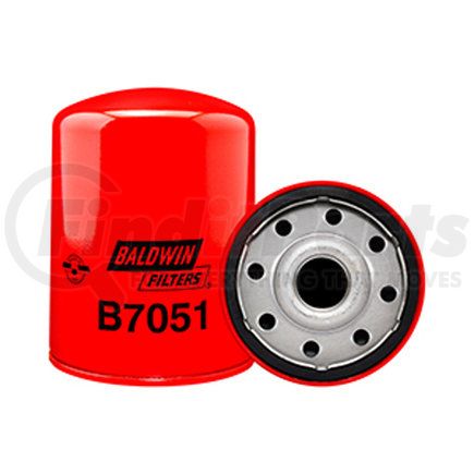 B7051 by BALDWIN - Engine Oil Filter - Lube Spin-On used for Various Applications