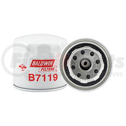 B7119 by BALDWIN - Engine Oil Filter - Full-Flow Lube Spin-on