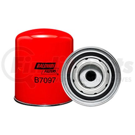 B7097 by BALDWIN - Engine Oil Filter - Dual-Flow Lube Spin-On used for Ford Cargo Trucks