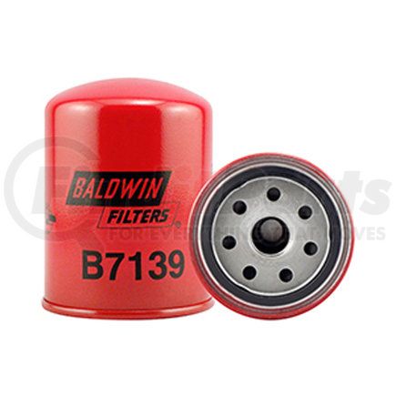 B7139 by BALDWIN - Engine Oil Filter - Full-Flow Lube Spin-On used for Various Applications