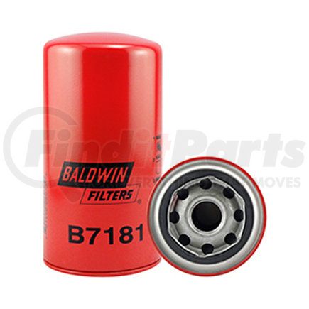 B7181 by BALDWIN - Engine Oil Filter - Lube Spin-On used for Daewoo, Komatsu Equipment