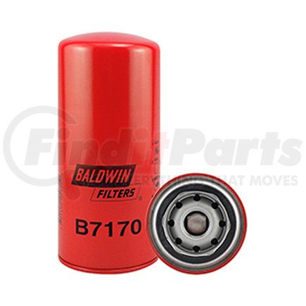 B7170 by BALDWIN - Engine Oil Filter - Lube Spin-On used for John Deere, Liebherr Equipment