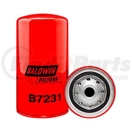 B7231 by BALDWIN - Engine Oil Filter - Lube Spin-on