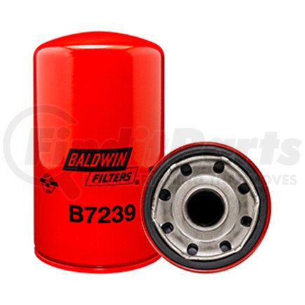 B7239 by BALDWIN - Engine Oil Filter - Lube Spin-On used for Daewoo Excavators