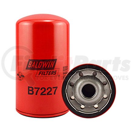 B7227 by BALDWIN - Engine Oil Filter - Lube Spin-On used for R.V.I. Trucks