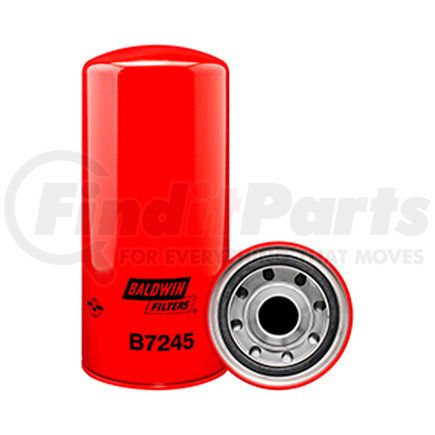 B7245 by BALDWIN - Engine Oil Filter - High Efficiency Lube Spin-On used for Gas Compression Industry