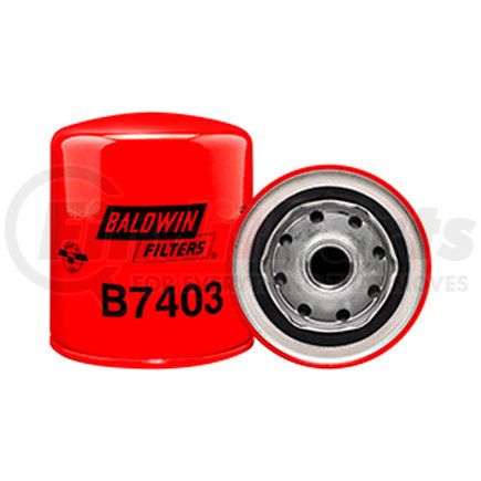 B7403 by BALDWIN - Engine Oil Filter - used for Case, New Holland Wheel Loaders