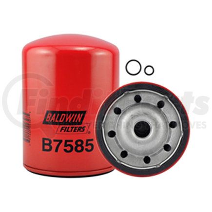 B7585 by BALDWIN - Engine Oil Filter - Lube Spin-On used for Isuzu Engines