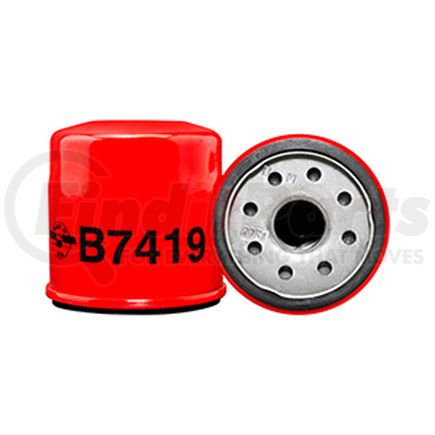 B7419 by BALDWIN - Engine Oil Filter - Lube Spin-On used for Suzuki Atvs, Motorcycles