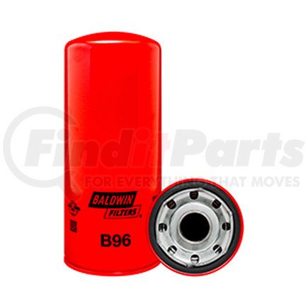 B96 by BALDWIN - Engine Oil Filter - Full-Flow Lube Spin-On used for Cummins Engines