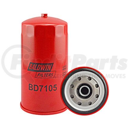 BD7105 by BALDWIN - Engine Oil Filter - used for Hino, Nissan Trucks, Hitachi, Kobelco Equipment