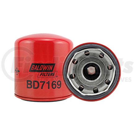 BD7169 by BALDWIN - Engine Oil Filter - Dual-Flow Lube Spin-On