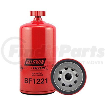 BF1221 by BALDWIN - Fuel Water Separator Filter - used for Deutz, Volvo Engines