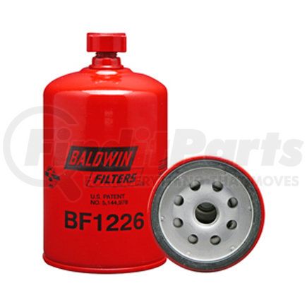 BF1226 by BALDWIN - Fuel/Water Separator Spin-on with Drain