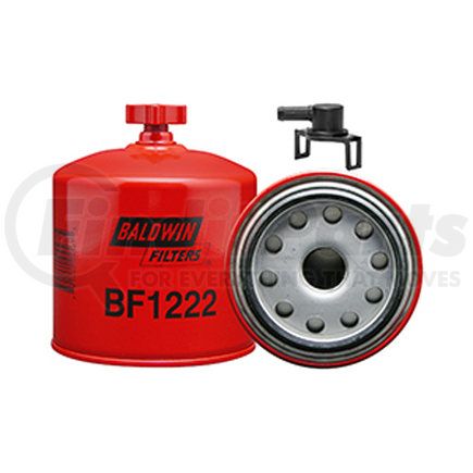BF1222 by BALDWIN - Fuel Water Separator Filter - Spin-On, with Drain