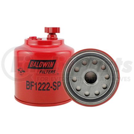 BF1222-SP by BALDWIN - Fuel Water Separator Filter - Spin-On, with Drain and Sensor Port