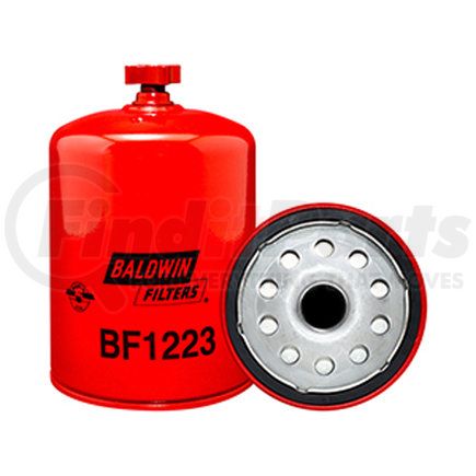 BF1223 by BALDWIN - Fuel Water Separator Filter - Spin-On, with Drain