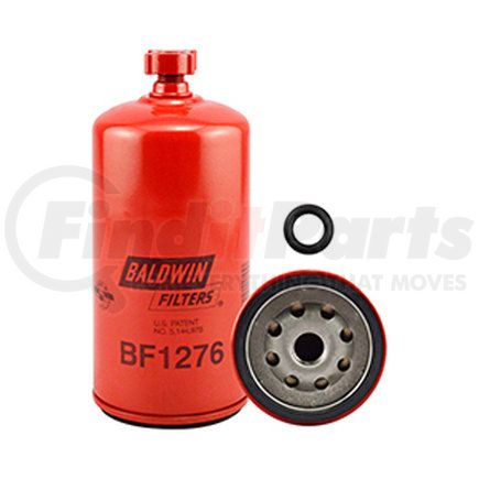 BF1276 by BALDWIN - Fuel Water Separator Filter - used for R.V.I. Trucks