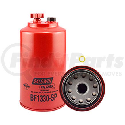 BF1330-SP by BALDWIN - Fuel Water Separator Filter - used for Detroit Diesel Engines