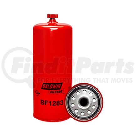 BF1283 by BALDWIN - Fuel/Water Separator Spin-on with Drain