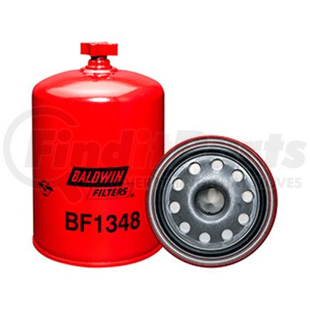 BF1348 by BALDWIN - Fuel/Water Separator Spin-on with Drain