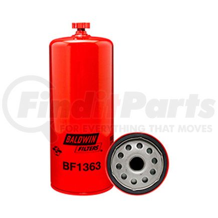 BF1363 by BALDWIN - Fuel Filter - used for Doppstadt AK430 Shredder with Mercedes-Benz OM501LA Engine