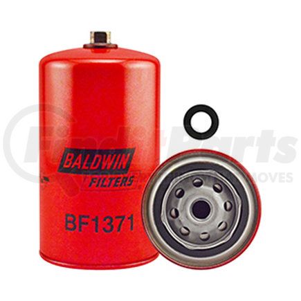 BF1371 by BALDWIN - Fuel/Water Separator Spin-on with Drain and Sensor Port
