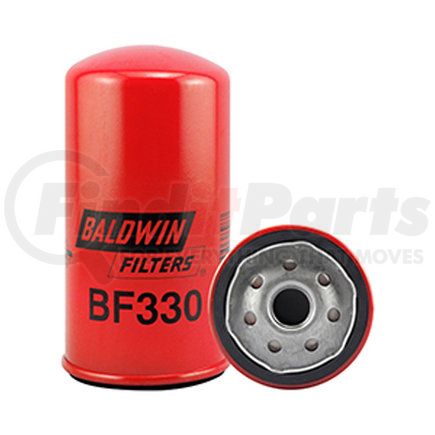 BF330 by BALDWIN - Fuel Filter - Spin-on used for Cummins, Komatsu Engines, Equipment