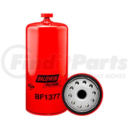 BF1377 by BALDWIN - Fuel/Water Separator Spin-on with Drain