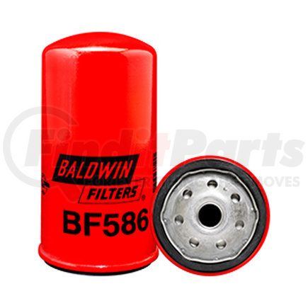 BF586 by BALDWIN - Fuel Filter - Primary Fuel Spin-on used for Various Truck Applications