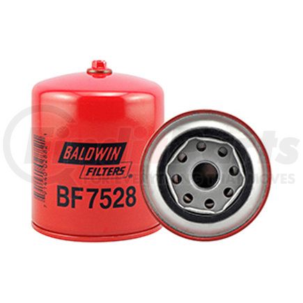 BF7528 by BALDWIN - Fuel Filter - Spin-on with Drain used for Kubota, Thomas Equipment