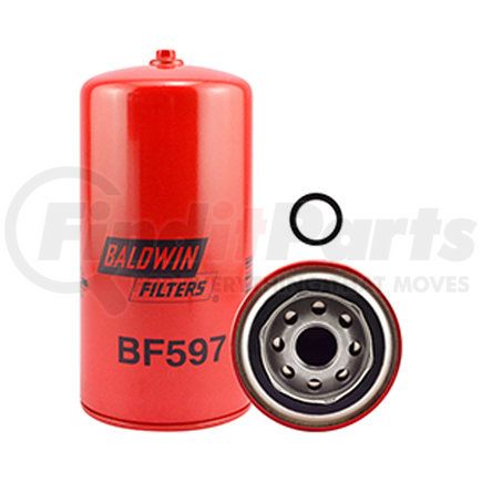 BF597 by BALDWIN - Fuel Spin-on with Drain
