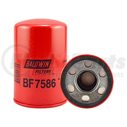 BF7586 by BALDWIN - Fuel Filter - Fuel Storage Tank Spin-on used for Various Fuel Islands