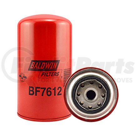 BF7612 by BALDWIN - Fuel Filter - Spin-on used for Detroit Diesel Engines