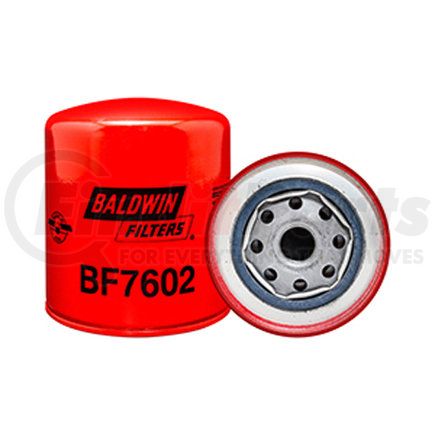 BF7602 by BALDWIN - Fuel Filter - Spin-on used for Various Truck Applications