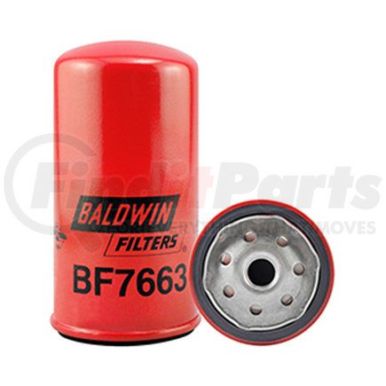 BF7663 by BALDWIN - Fuel Filter - used for Iveco EuroCargo, EuroStar, EuroTech, EuroTrakker Series Trucks