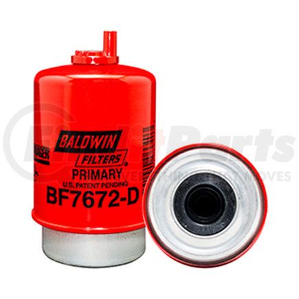 BF7672-D by BALDWIN - Fuel Filter - Coalescer Element with Drain used for Caterpillar, John Deere Equipment